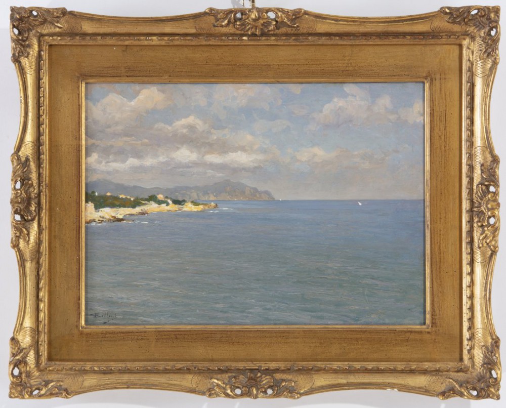 giorgio belloni: Marina a Quarto, Genova
